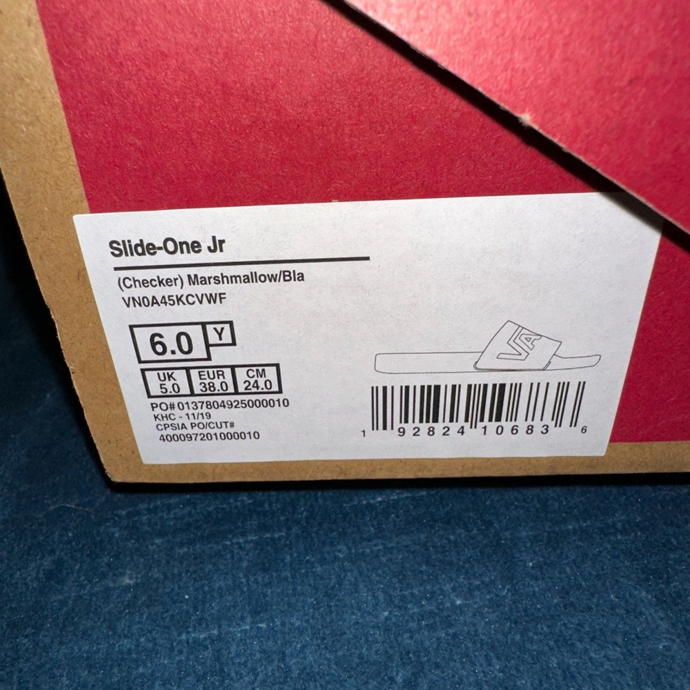 Vans slides Youth 6